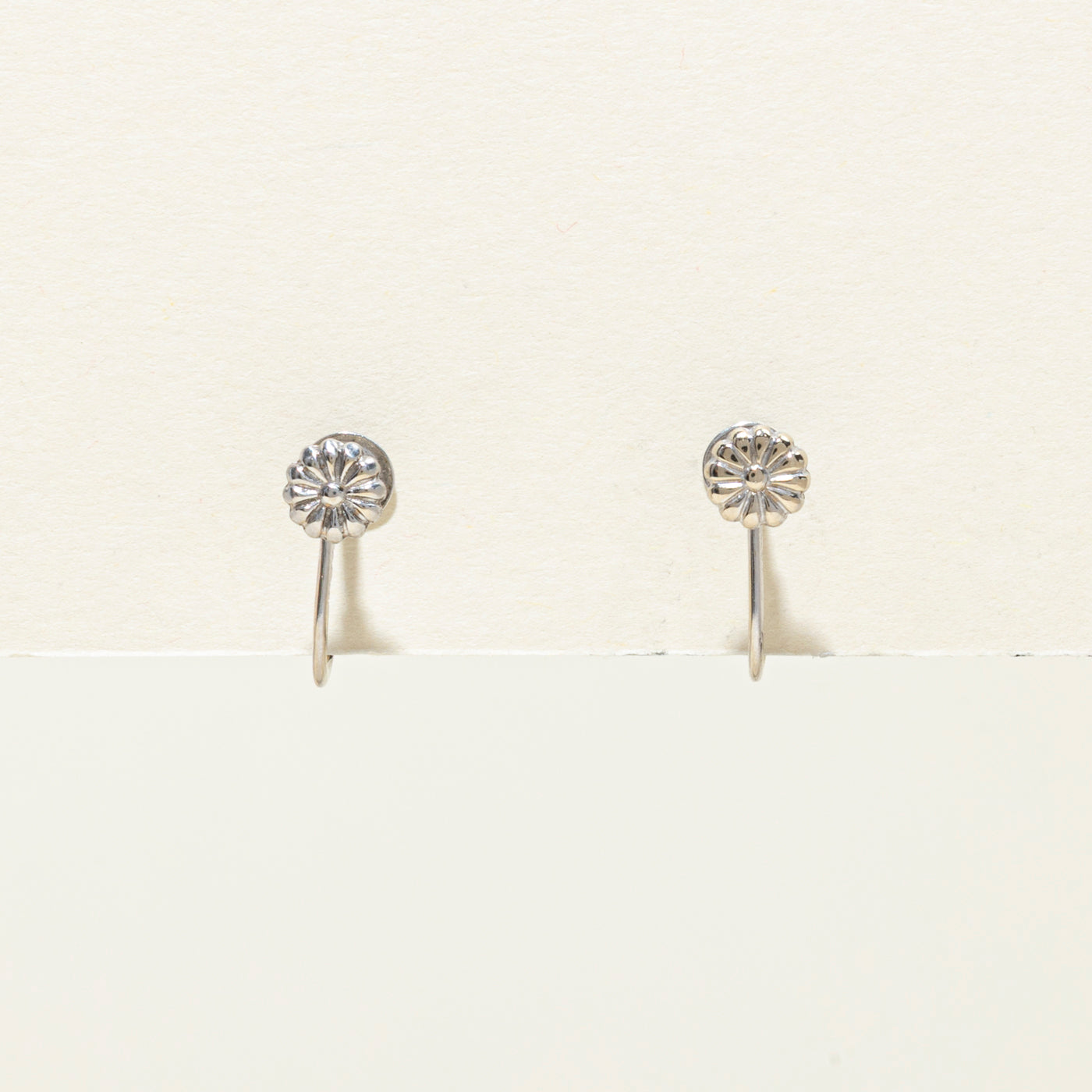 Boucles d'oreilles à clip en perles 14 carats