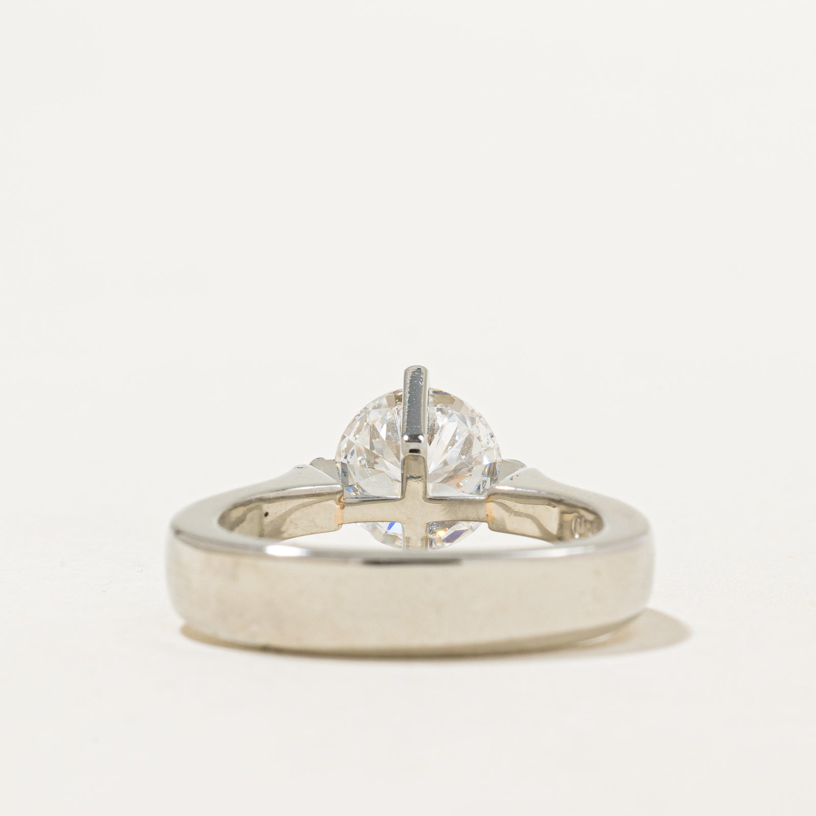 Bague de fiançailles Halo Diamond | 1,50 ct VVS2 E/F Ex | Taille 5,25 |