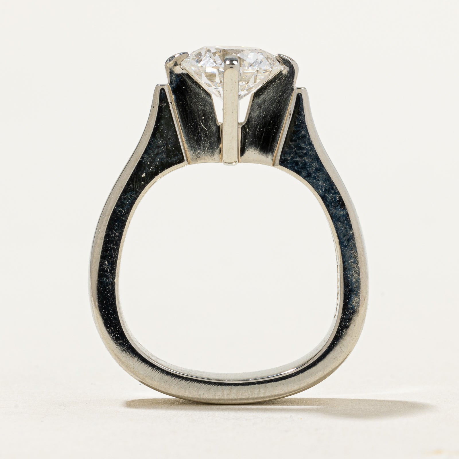 Bague de fiançailles Halo Diamond | 1,50 ct VVS2 E/F Ex | Taille 5,25 |