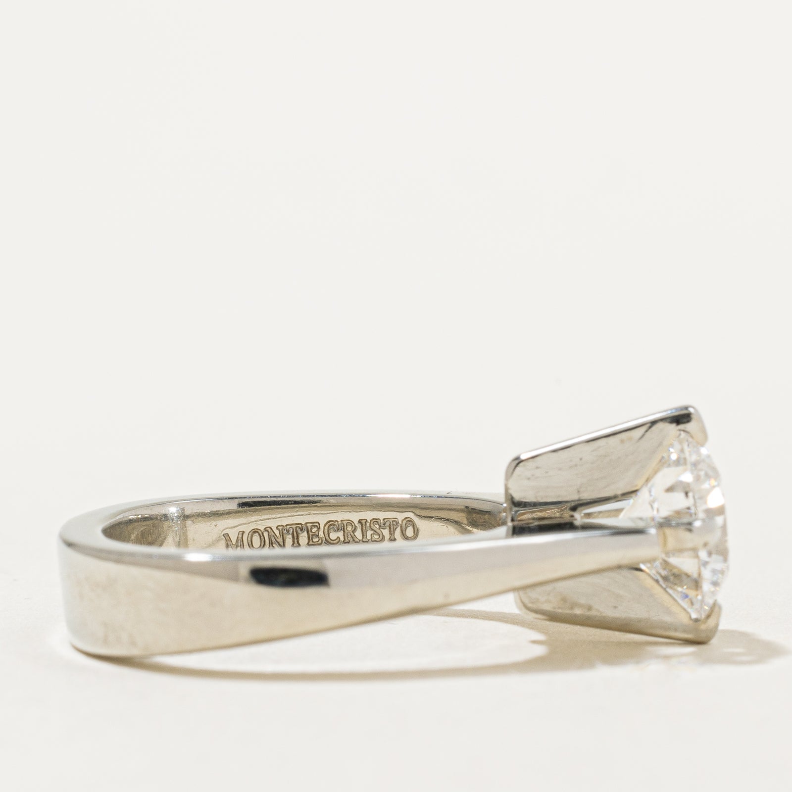 Bague de fiançailles Halo Diamond | 1,50 ct VVS2 E/F Ex | Taille 5,25 |