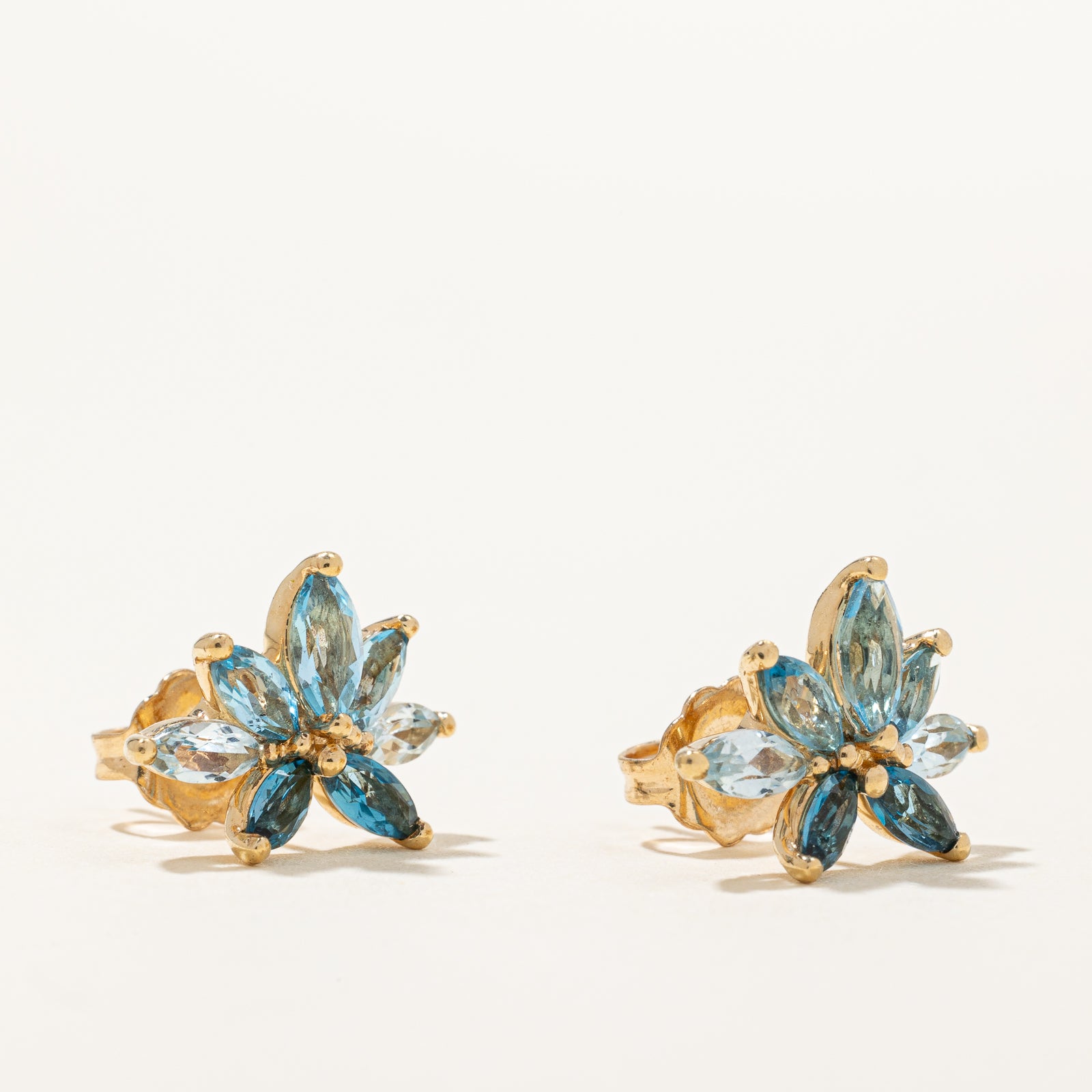 Topaz Ornate Earrings | 1.00ctw |