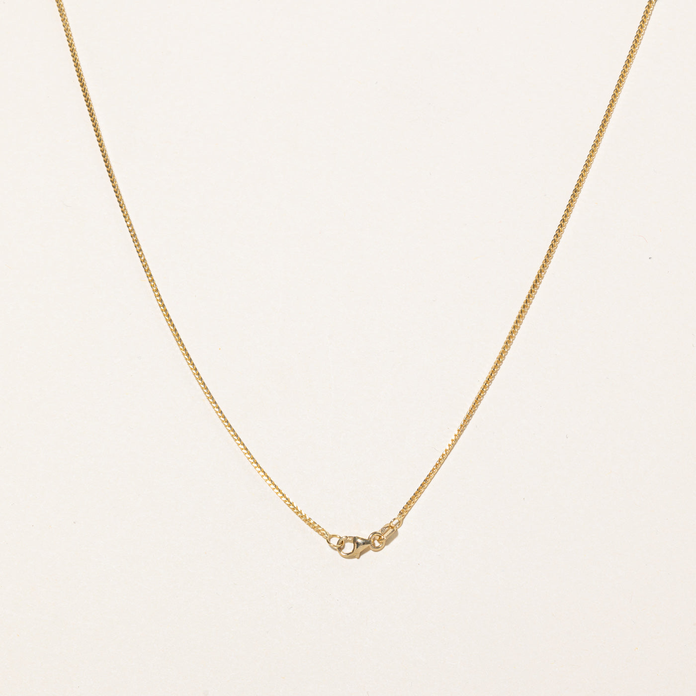 14k Yellow Gold Wheat Chain | 17" |