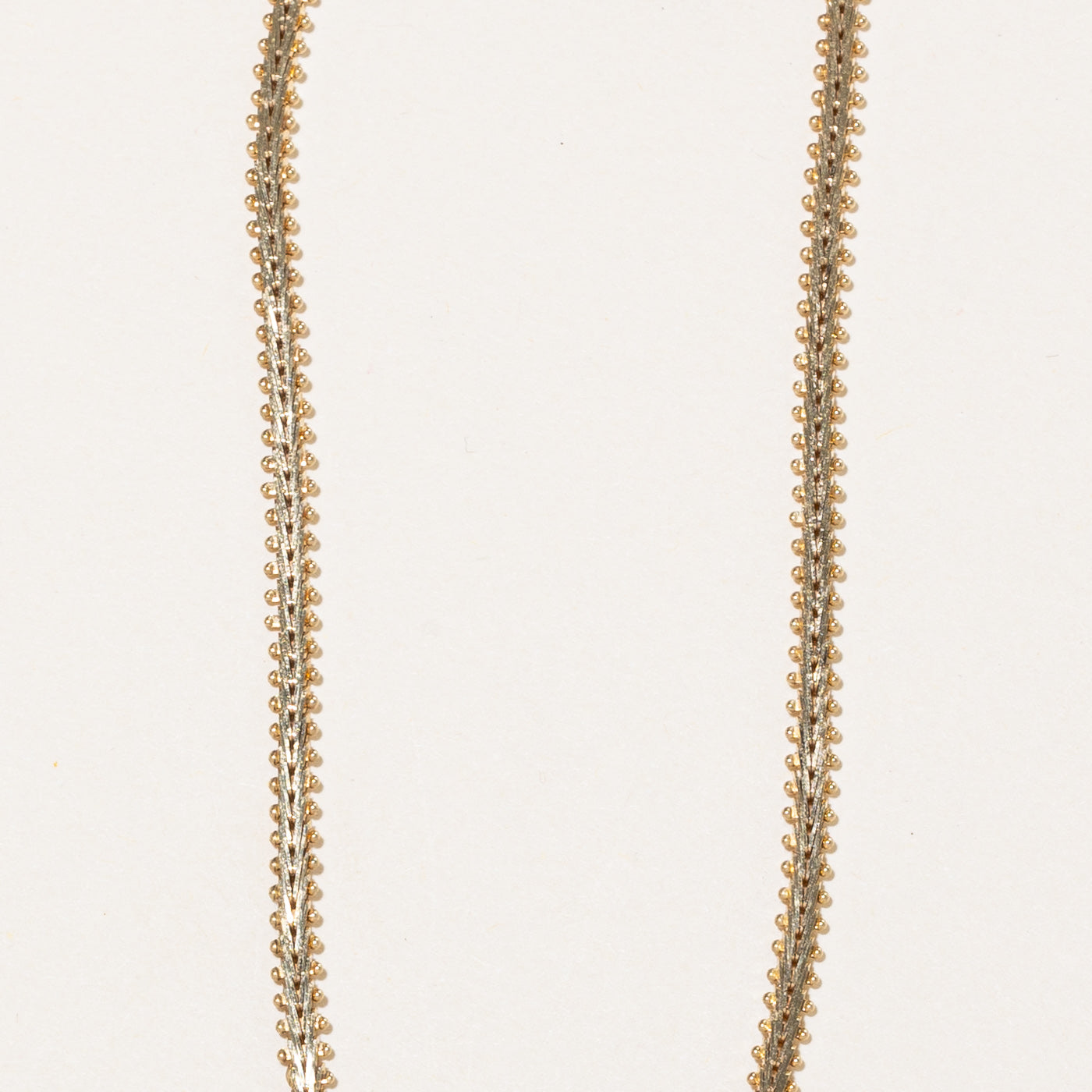 14k Tri Tone Gold Necklace | 16" |