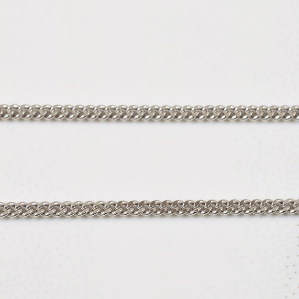 Bezel Set Diamond Necklace | 0.17ct | 18