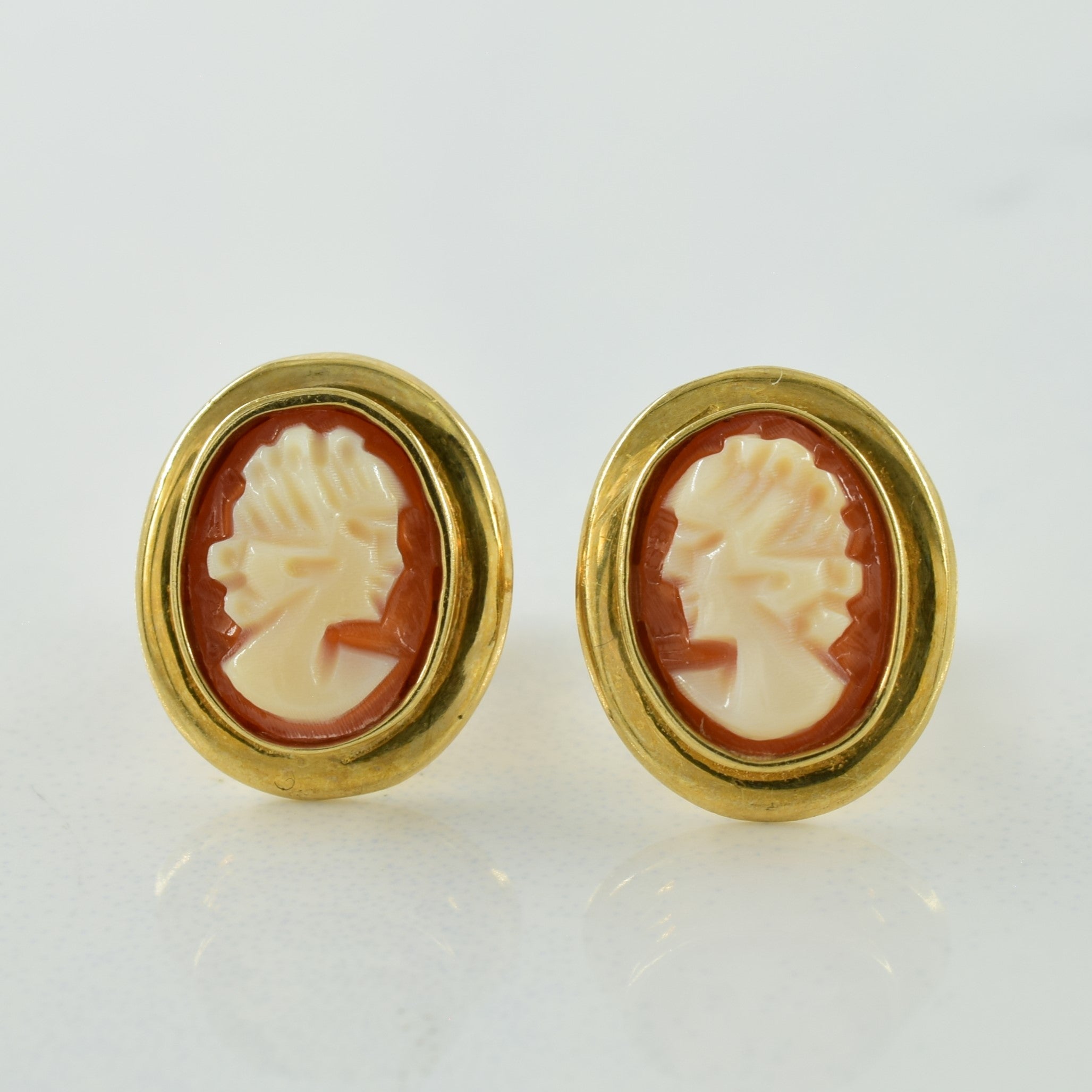 Cameo Stud Earrings | 1.80ctw |