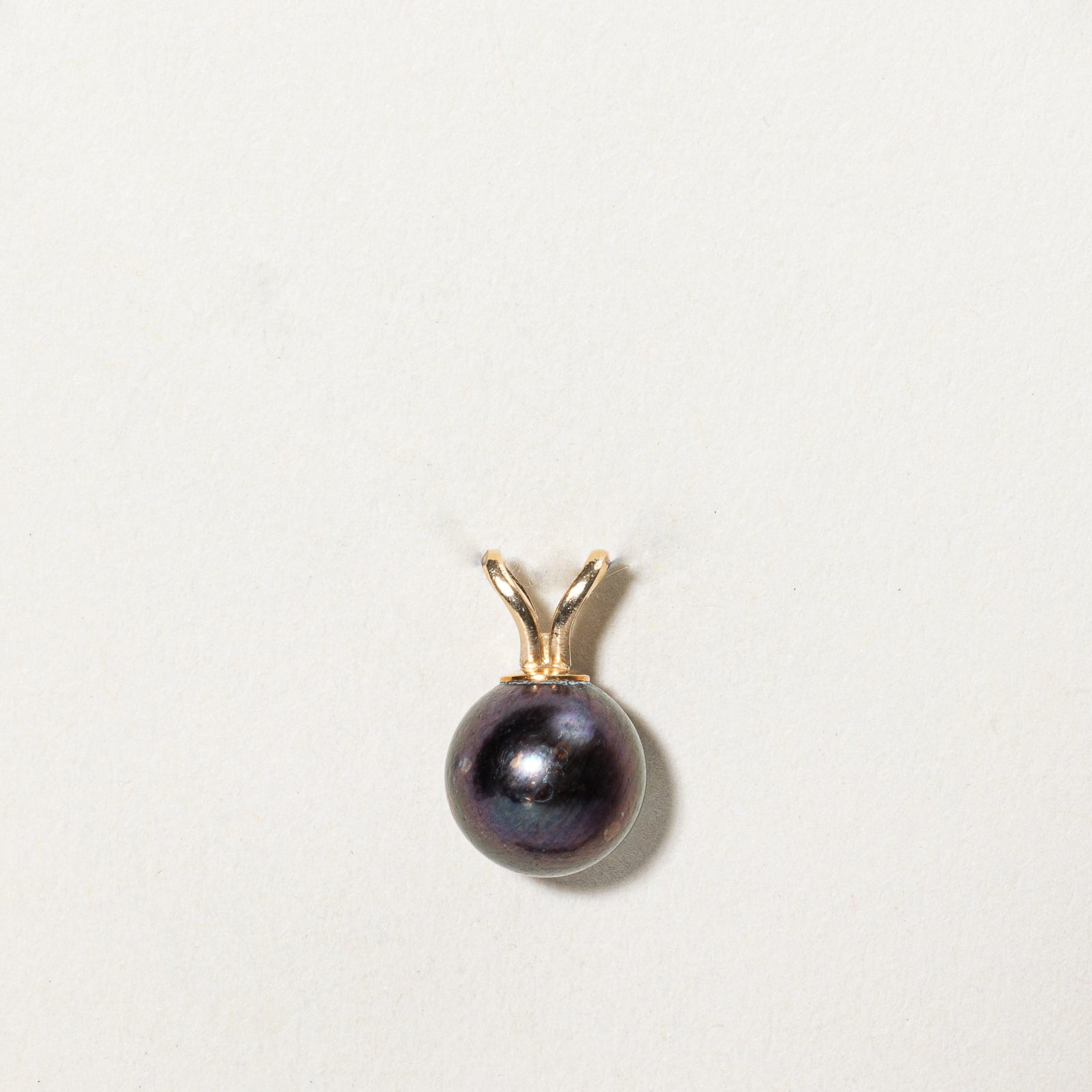 14k Yellow Gold Cultured Pearl Pendant | 2.85ct |