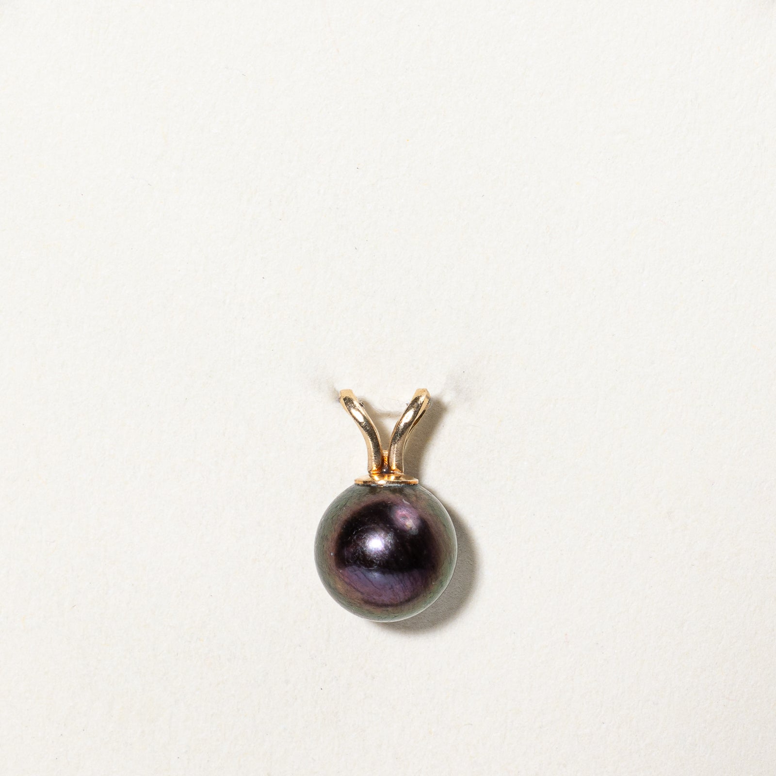 14k Yellow Gold Cultured Pearl Pendant | 2.85ct |