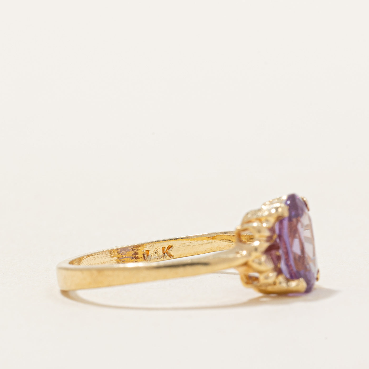 Synthetic Colour Change Sapphire Ring | 1.58ct | SZ 5.5 |