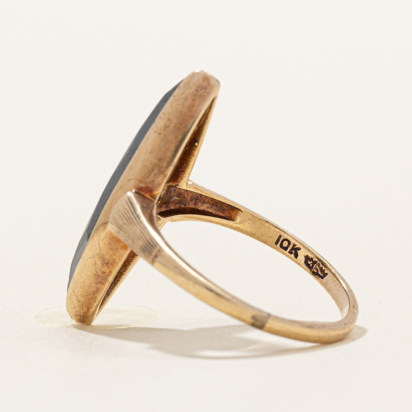 Hematite Navette Ring | 2.50ct | SZ 5.25 |
