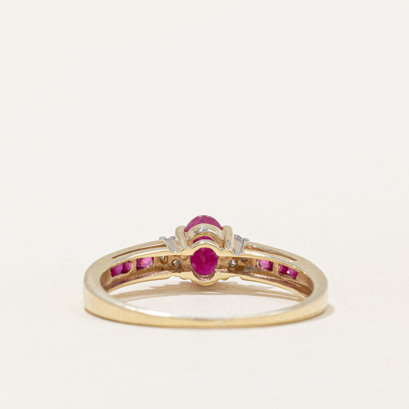 Ruby & Diamond Ring | 0.47ctw, 0.06ctw | SZ 7.5 |