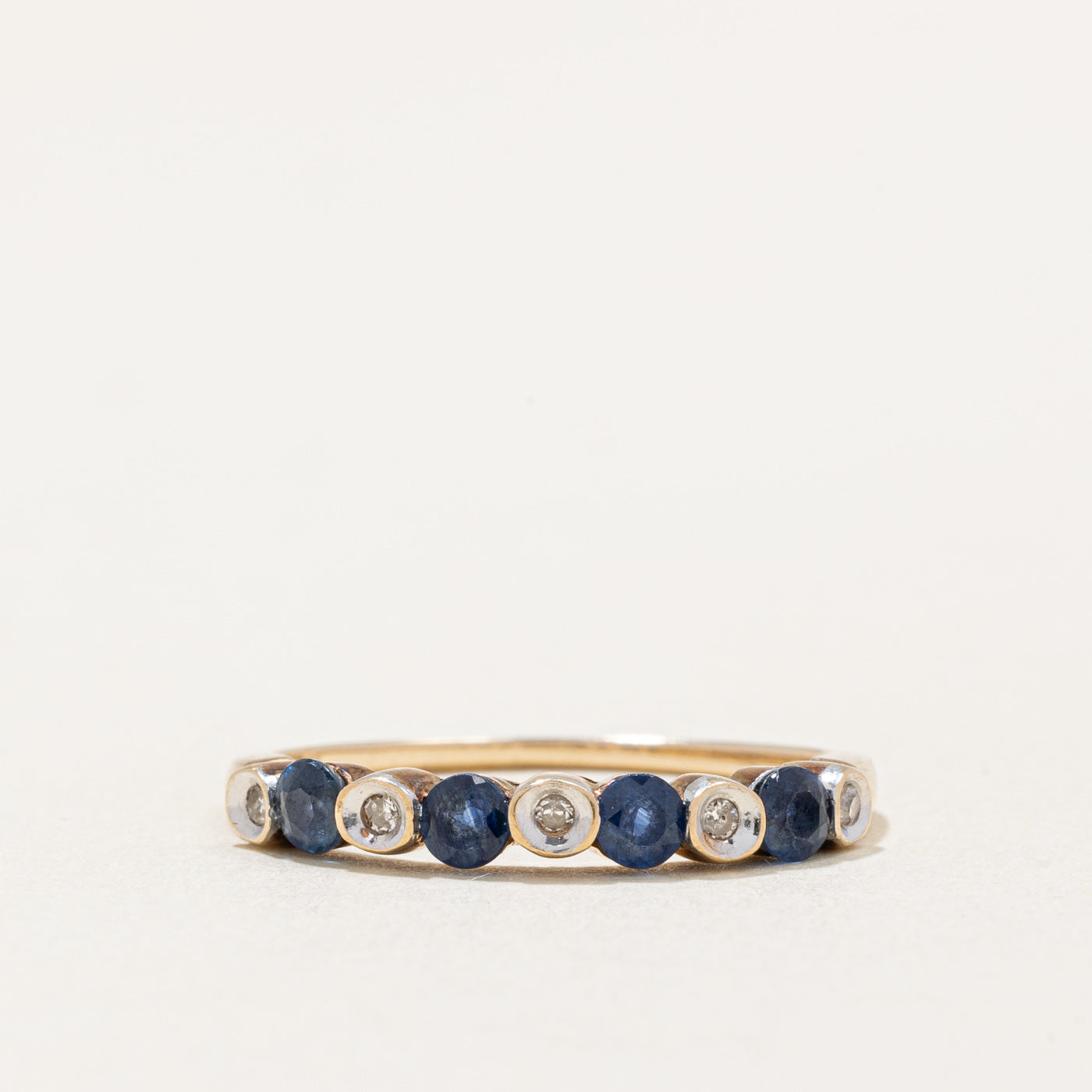 Sapphire & Diamond Ring | 0.36ctw, 0.03ctw | SZ 6 |
