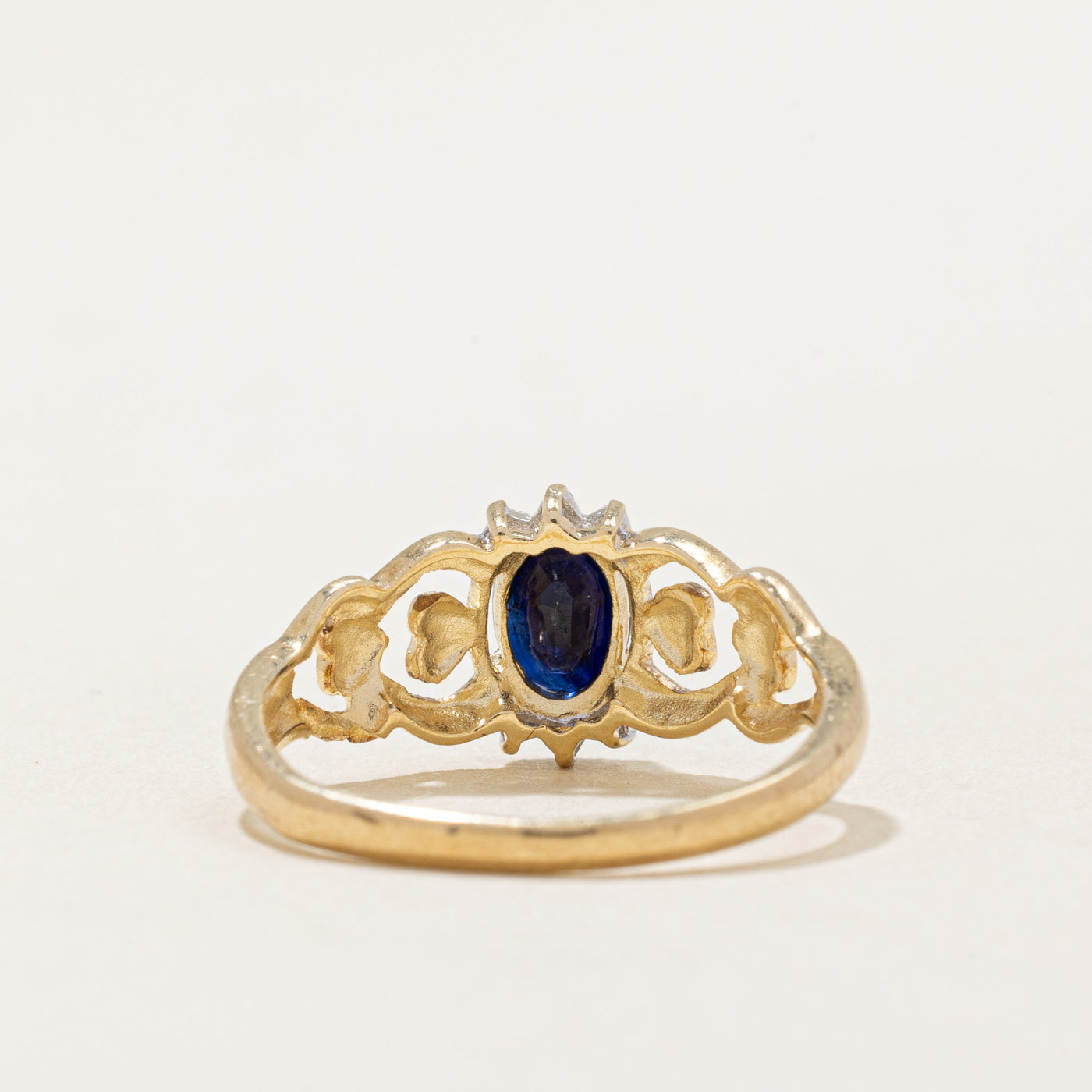 Sapphire & Diamond Ring | 0.55ct, 0.01ctw | SZ 5.75 |