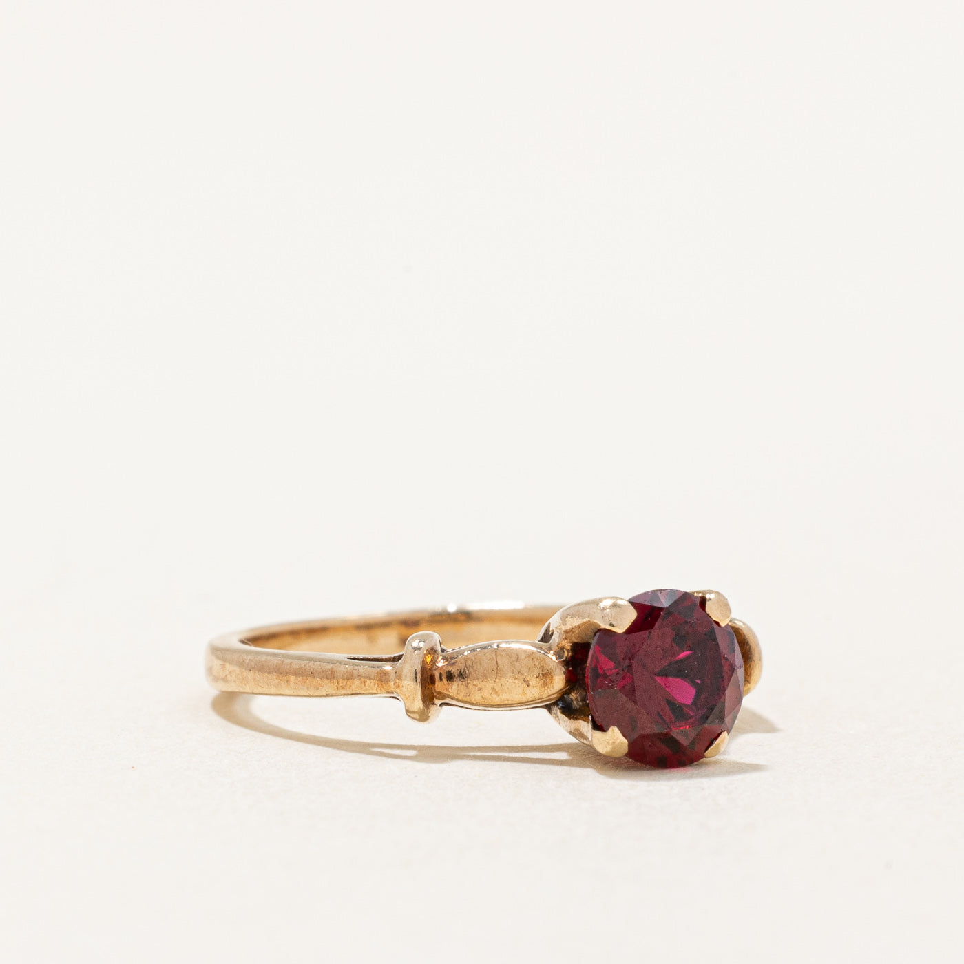 Synthetic Ruby Ring | 0.80ct | SZ 3.75 |