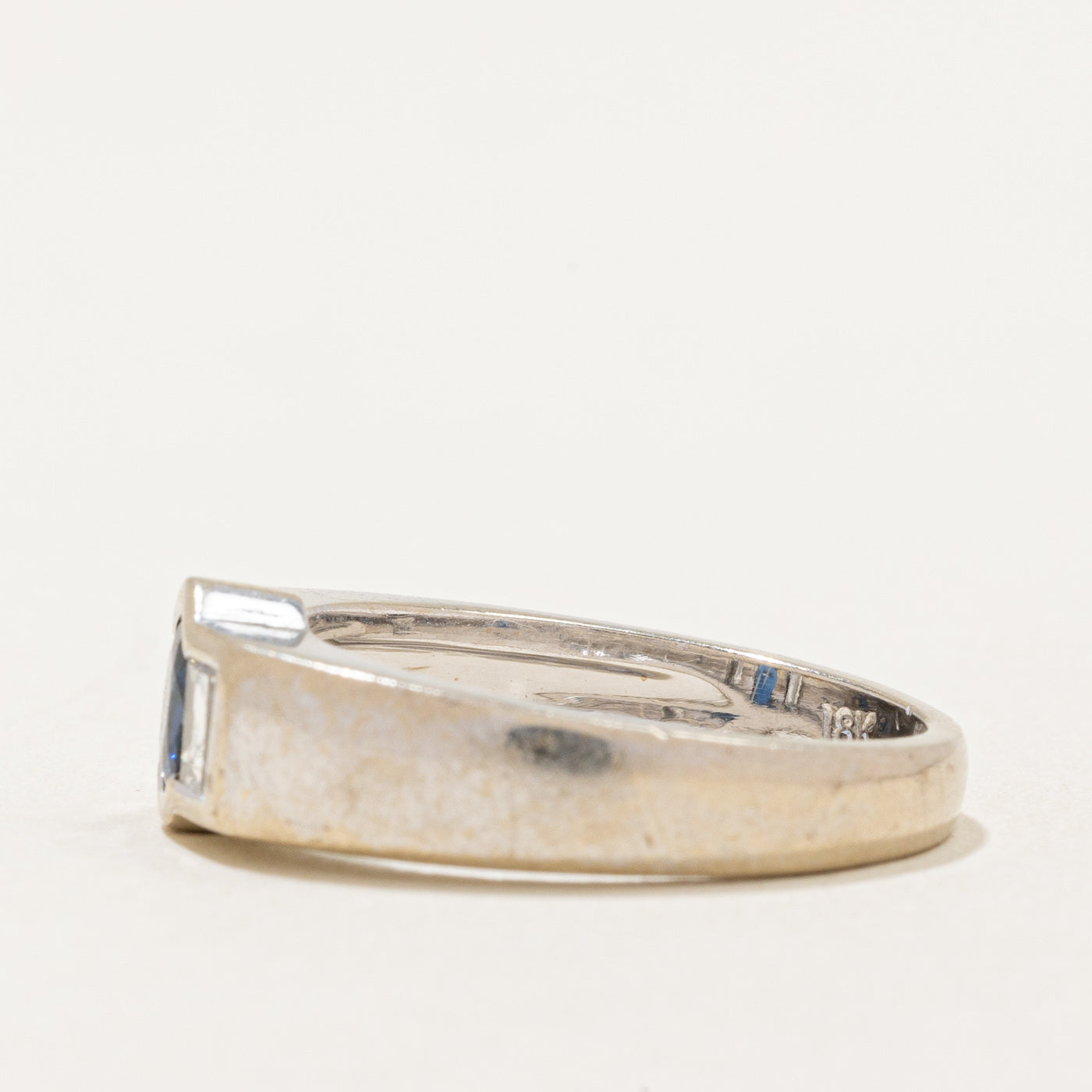 Sapphire & Diamond Ring | 0.30ct, 0.20ctw | SZ 5.75 |