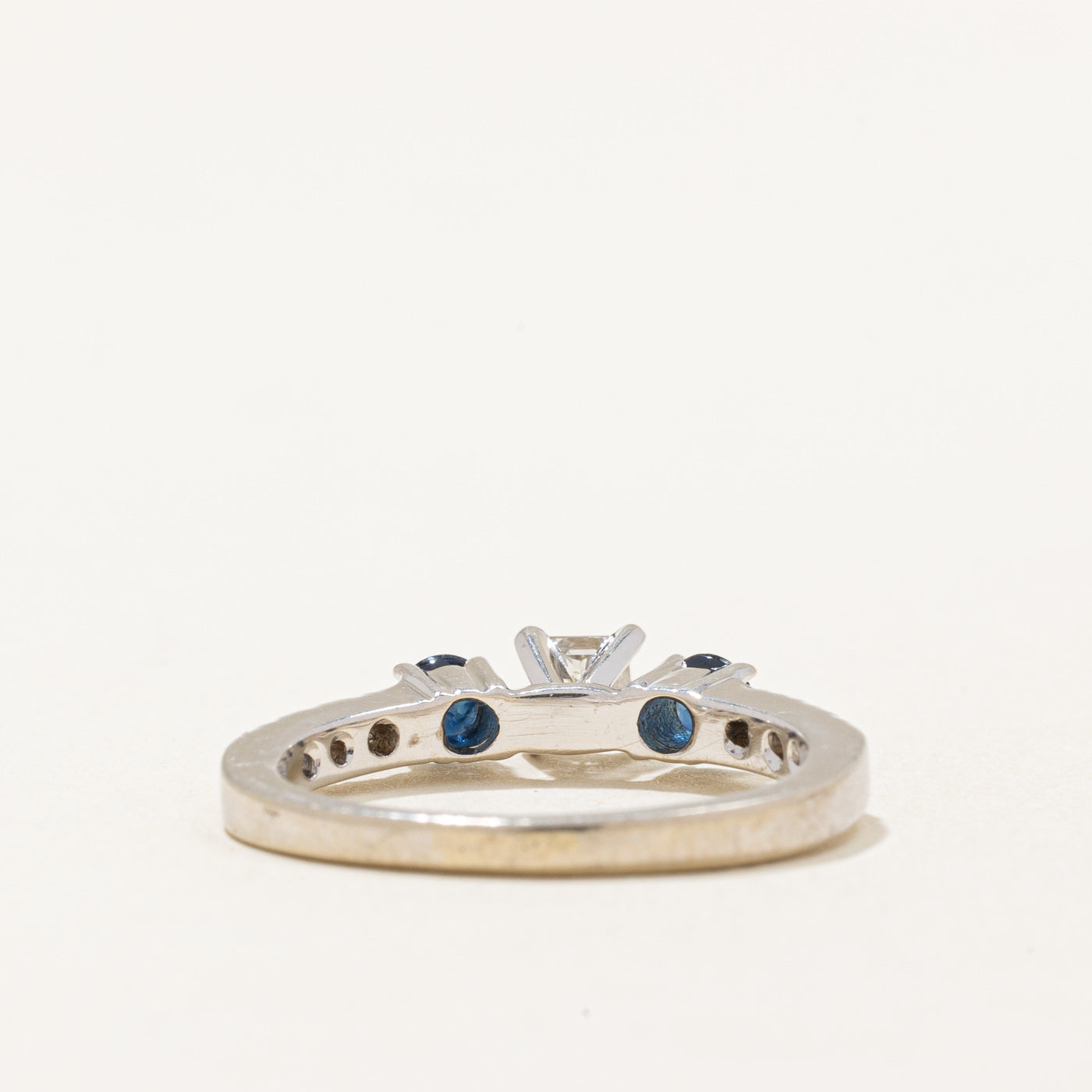 Diamond & Sapphire Ring | 0.32ctw, 0.28ctw | SZ 5.5 |
