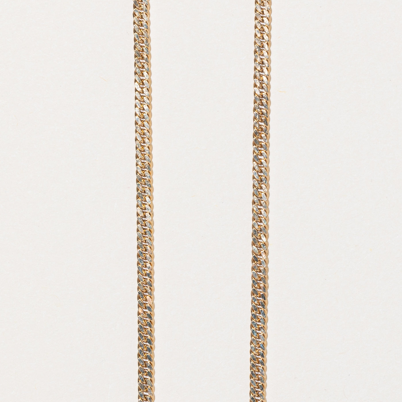 18k Yellow Gold Curb Link Chain | 18" |