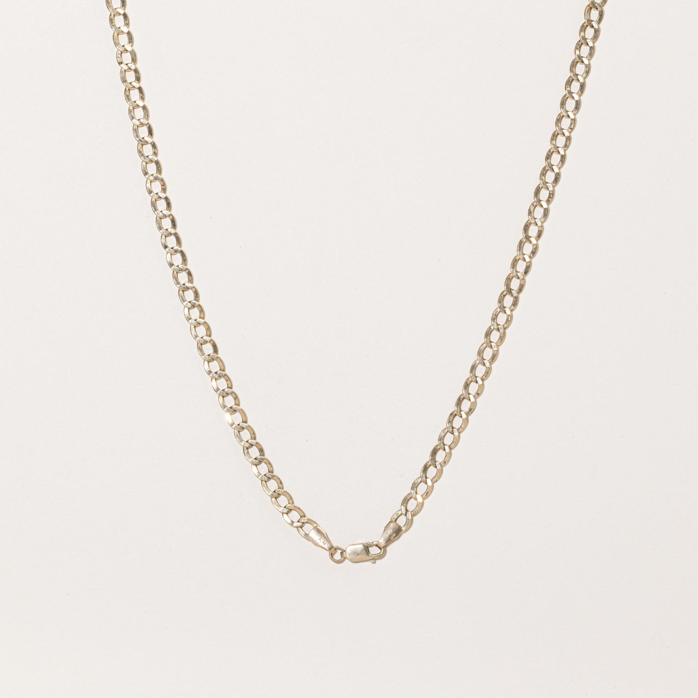 10k Yellow Gold Curb Link Chain | 24" |