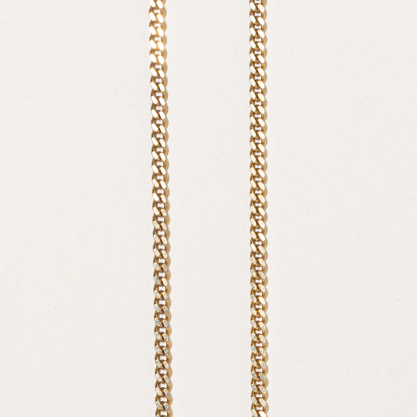 10k Yellow Gold Curb Link Chain | 28" |