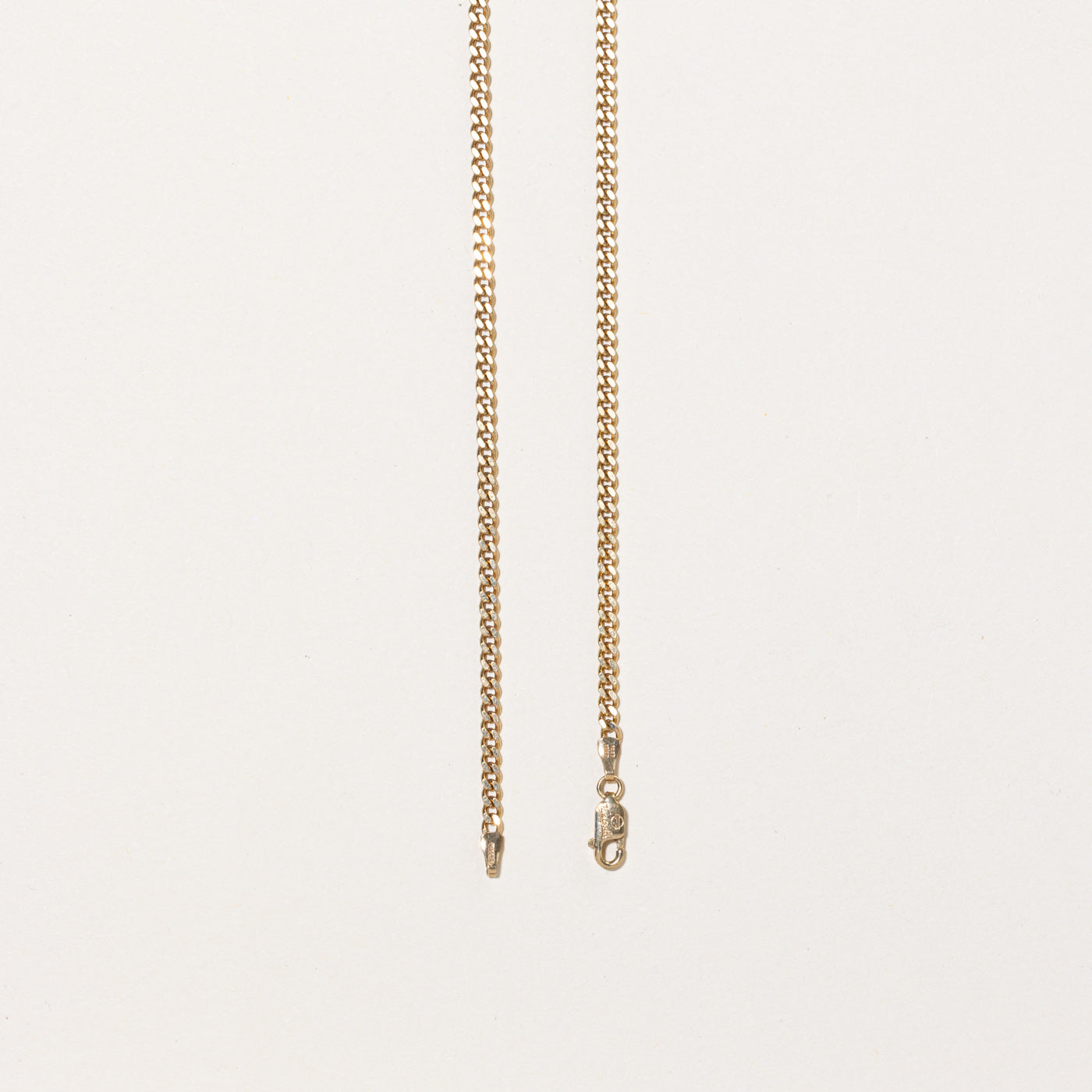 10k Yellow Gold Curb Link Chain | 28" |