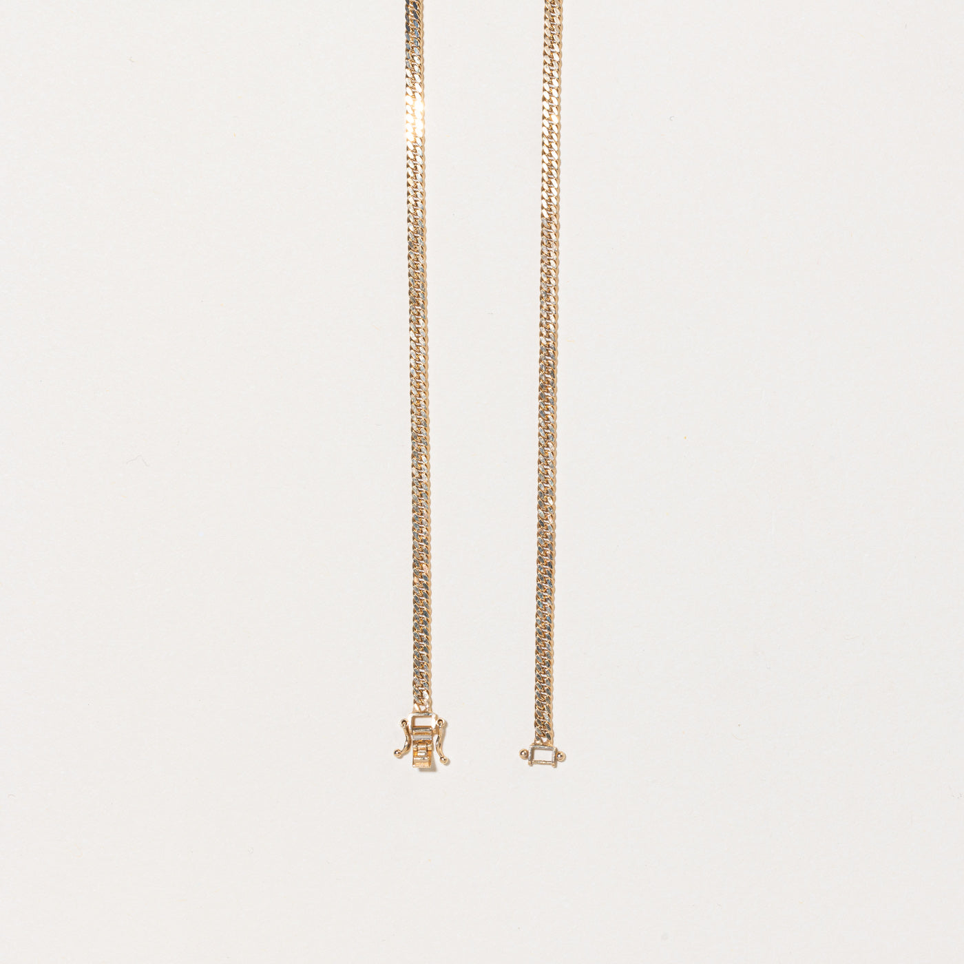 18k Yellow Gold Curb Link Chain | 18" |