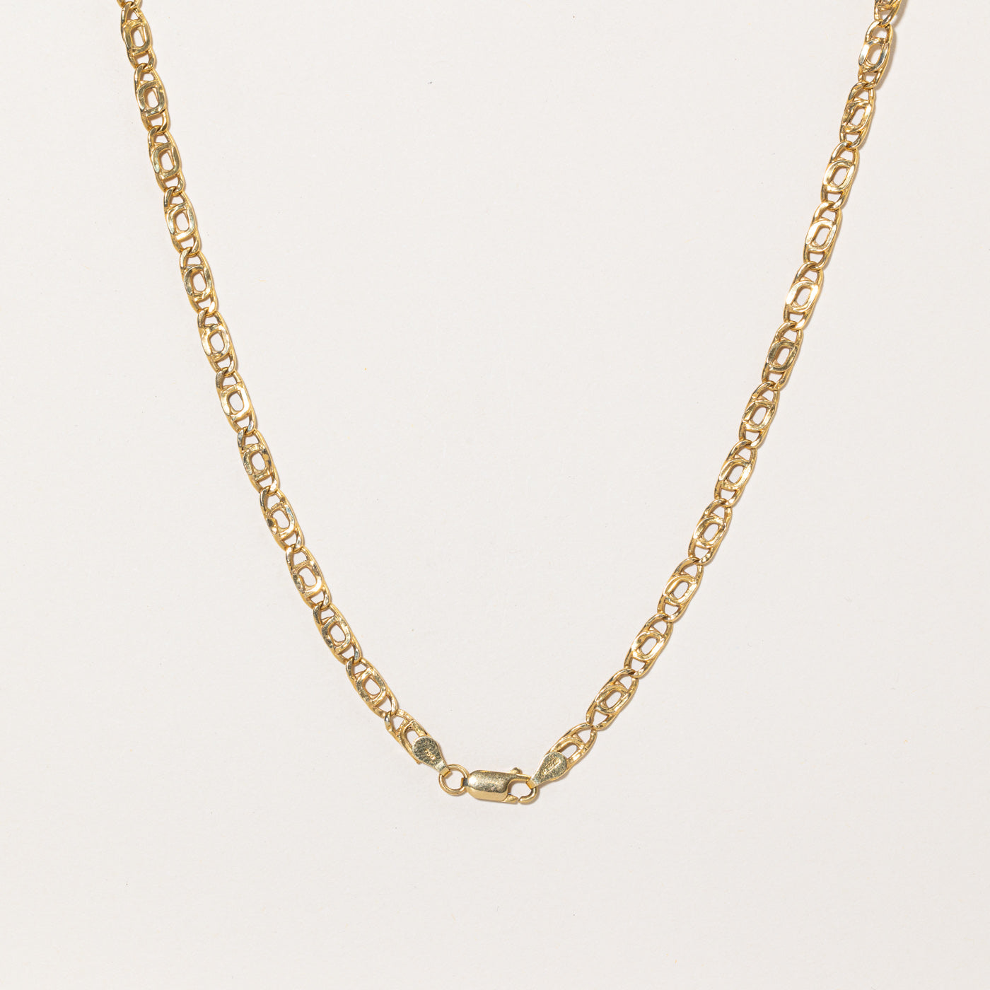 Italian 18k Yellow Gold Anchor Link Chain | 20" |