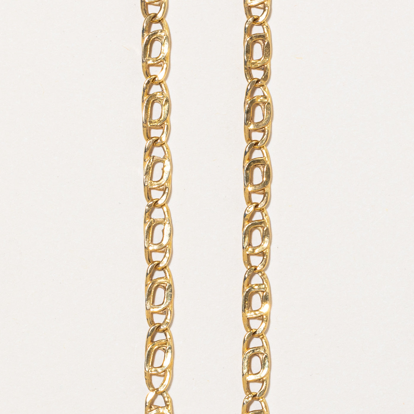 Italian 18k Yellow Gold Anchor Link Chain | 20" |