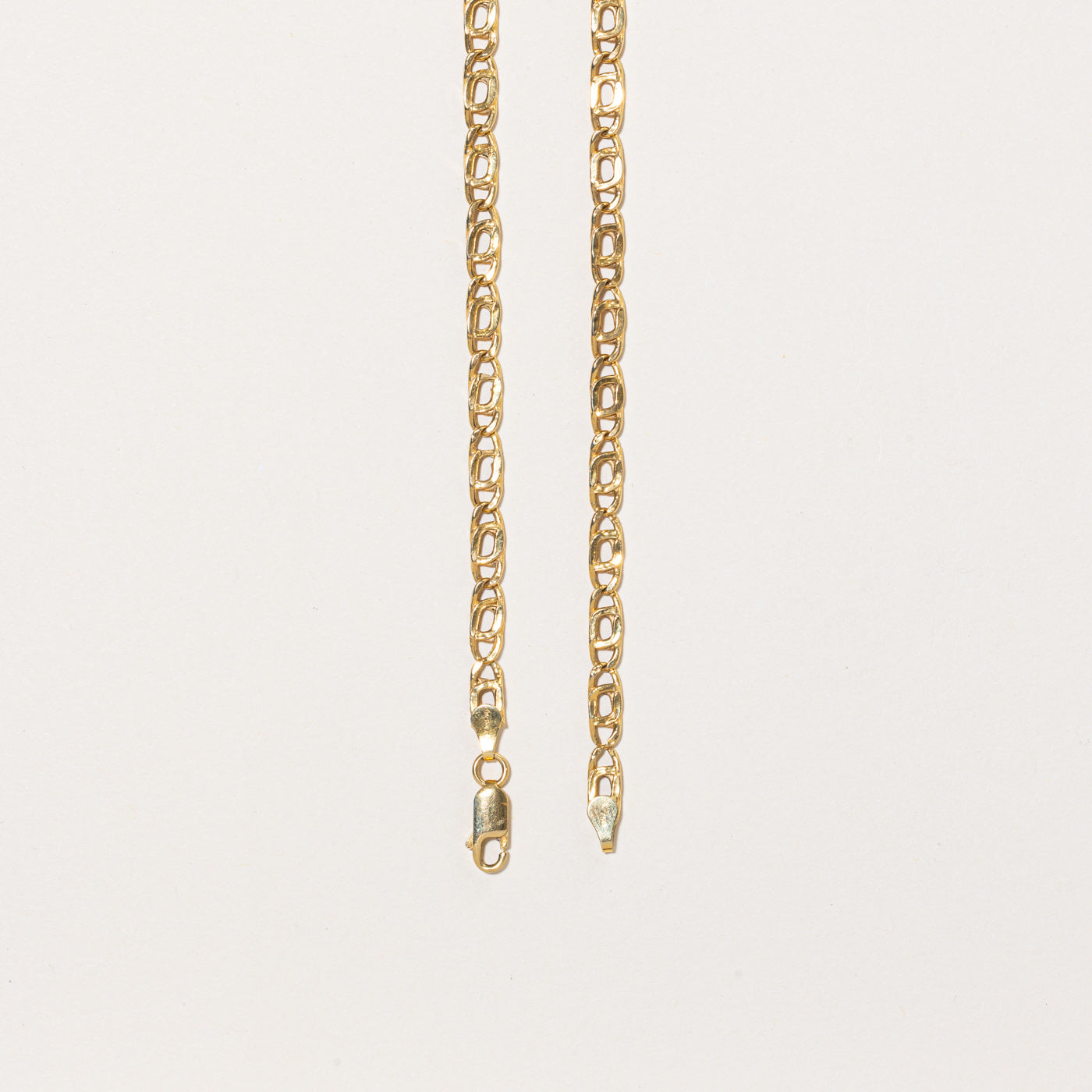 Italian 18k Yellow Gold Anchor Link Chain | 20" |