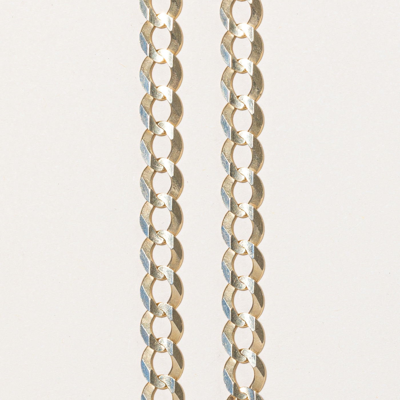 10k Yellow Gold Curb Link Chain | 28" |