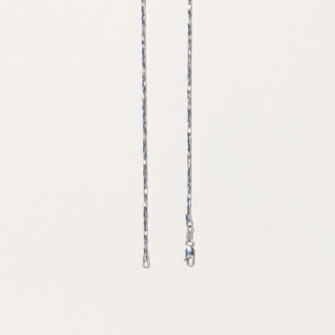 18k White Gold Chain | 18" |