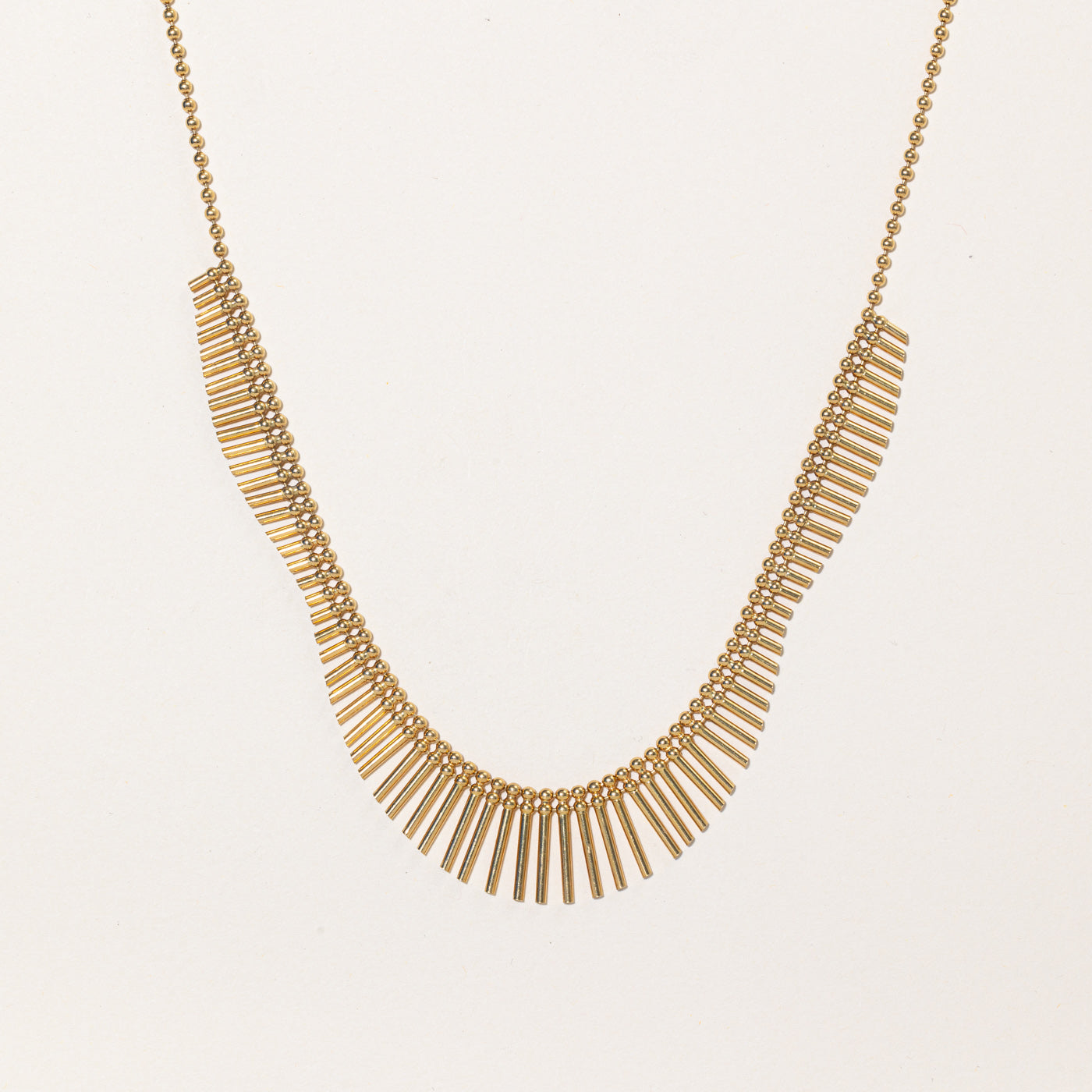 18k Yellow Gold Necklace | 16" |