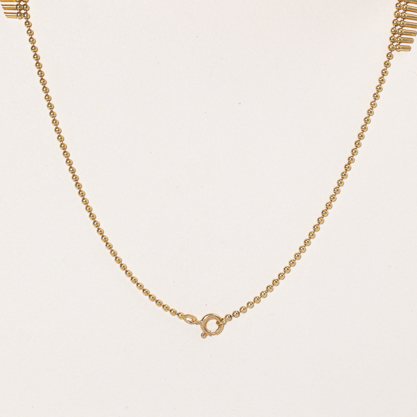 18k Yellow Gold Necklace | 16" |