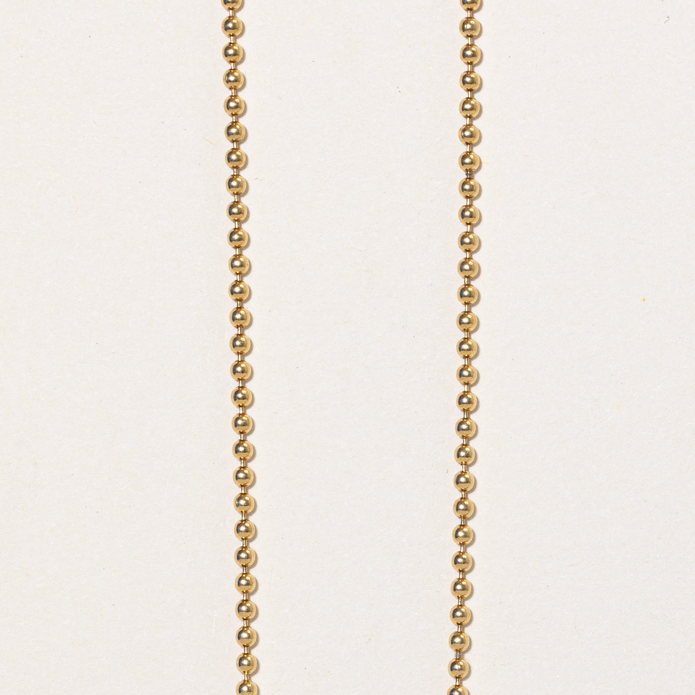 18k Yellow Gold Necklace | 16" |