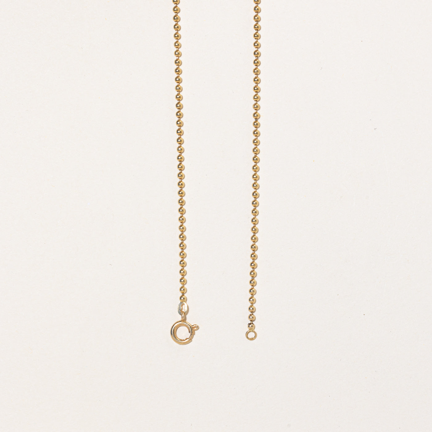 18k Yellow Gold Necklace | 16" |
