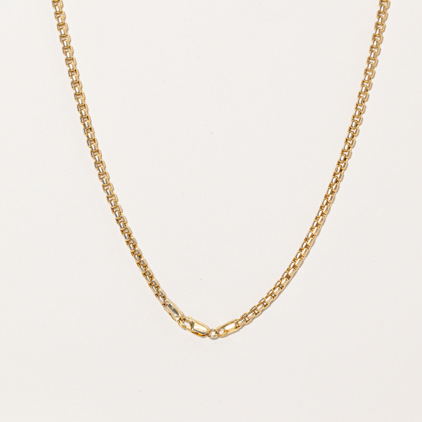 14k Yellow Gold Soft Square Link Chain | 20" |