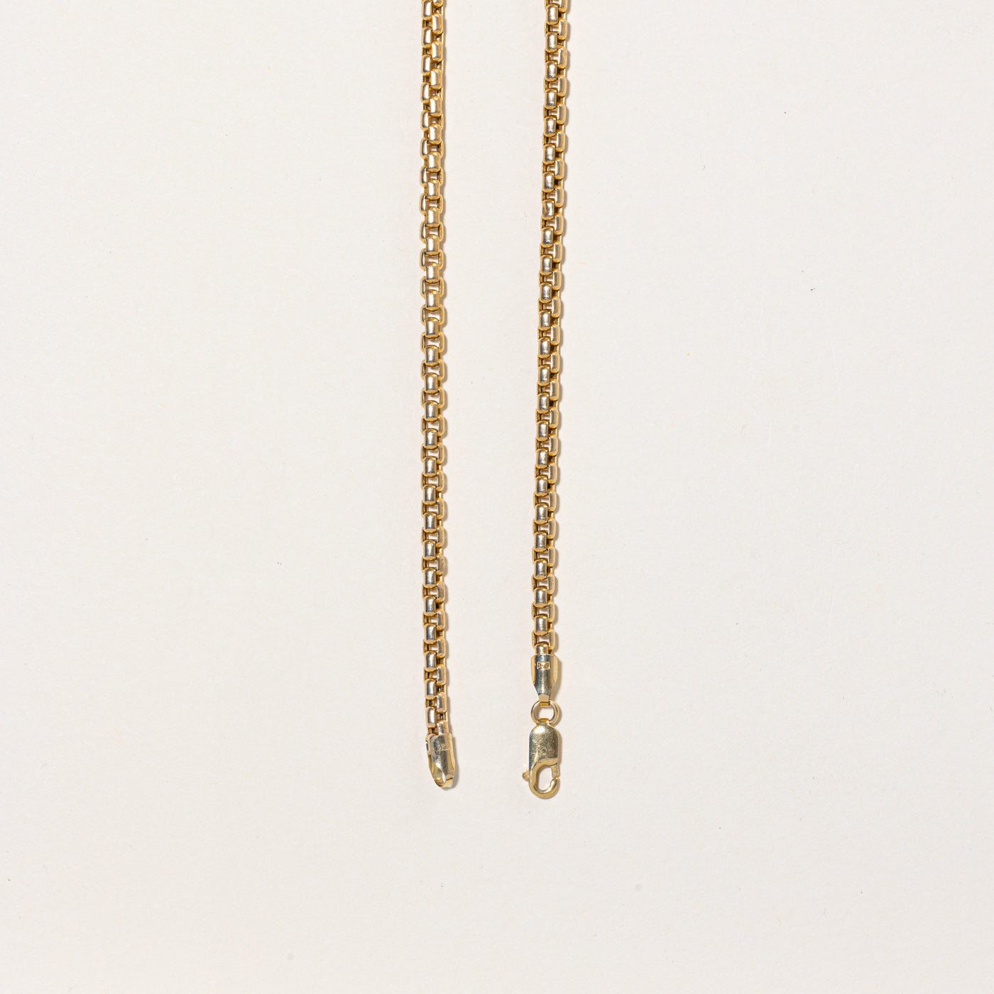 14k Yellow Gold Soft Square Link Chain | 20" |