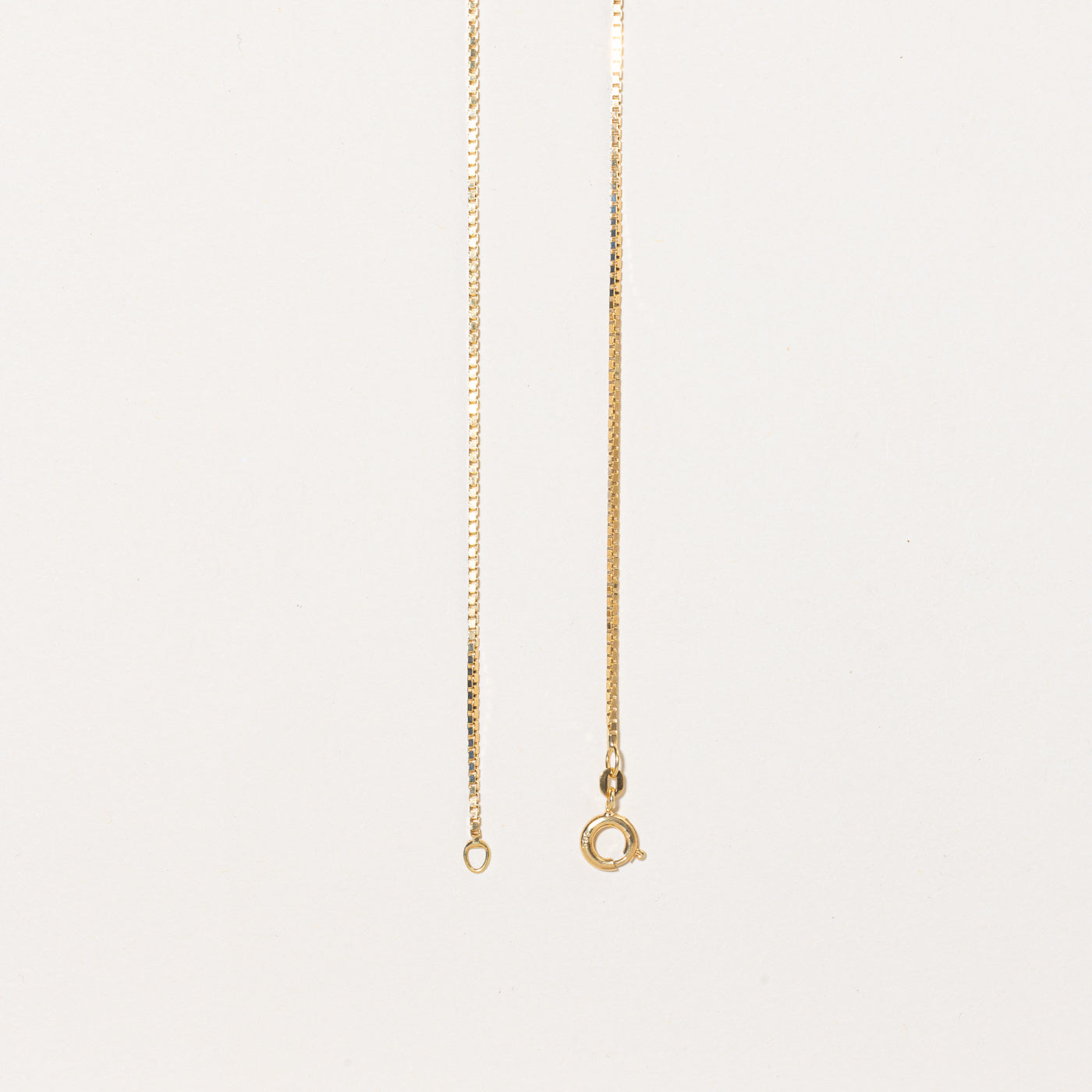 14k Yellow Gold Box Link Chain | 20" |