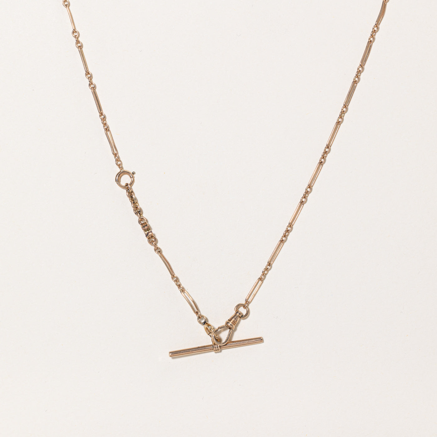 Chaîne de montre en or jaune 10 carats | 45,7 cm |