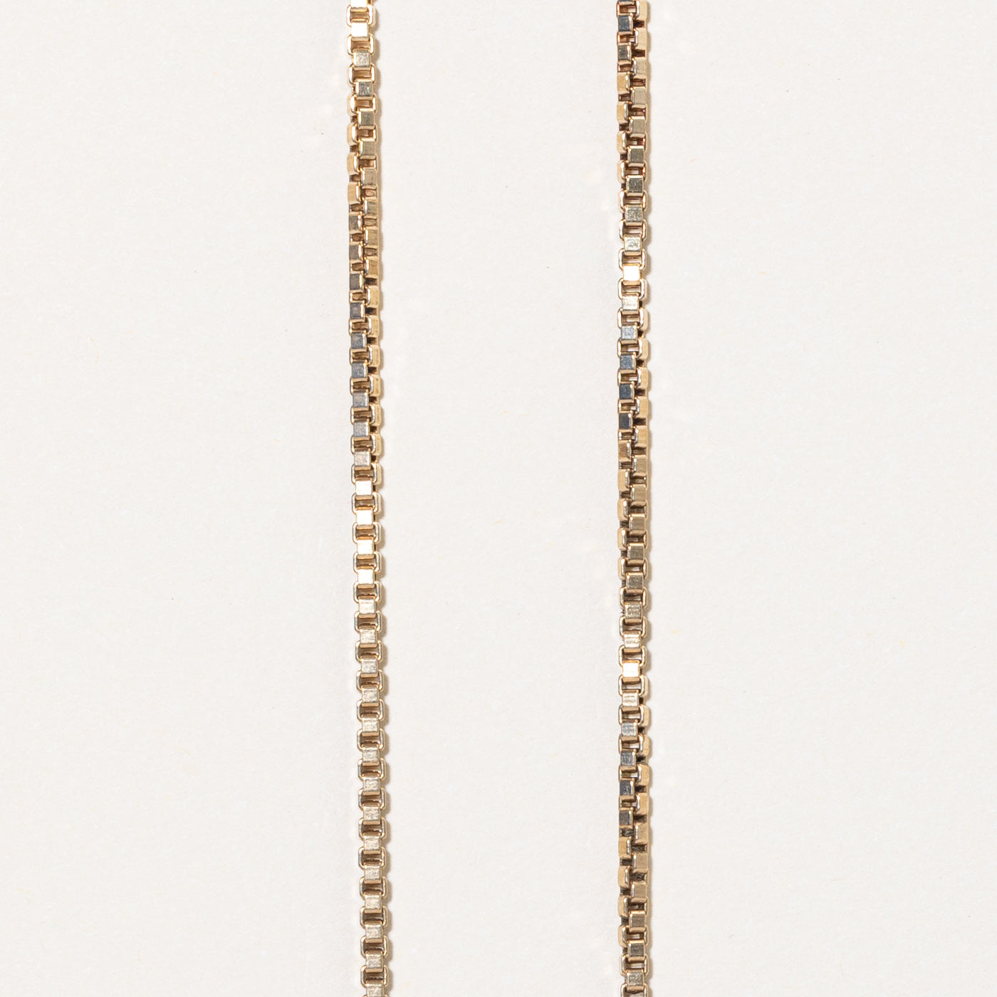 10k Yellow Gold Box Link Chain | 16" |