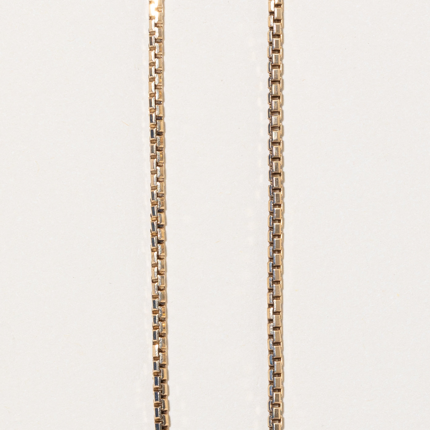 10k Yellow Gold Box Link Chain | 24" |