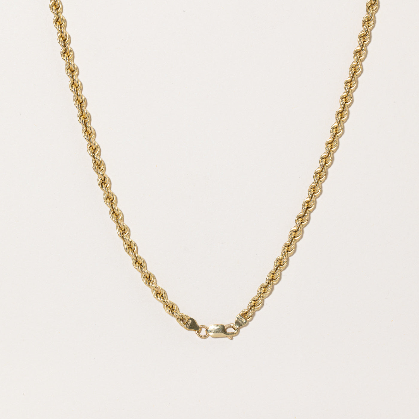 18k Yellow Gold Rope Chain | 28" |