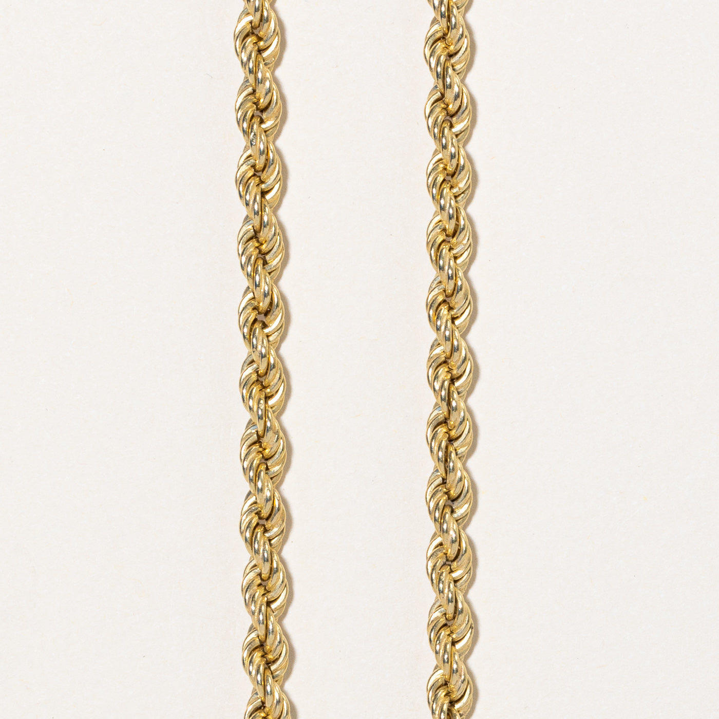 18k Yellow Gold Rope Chain | 28" |