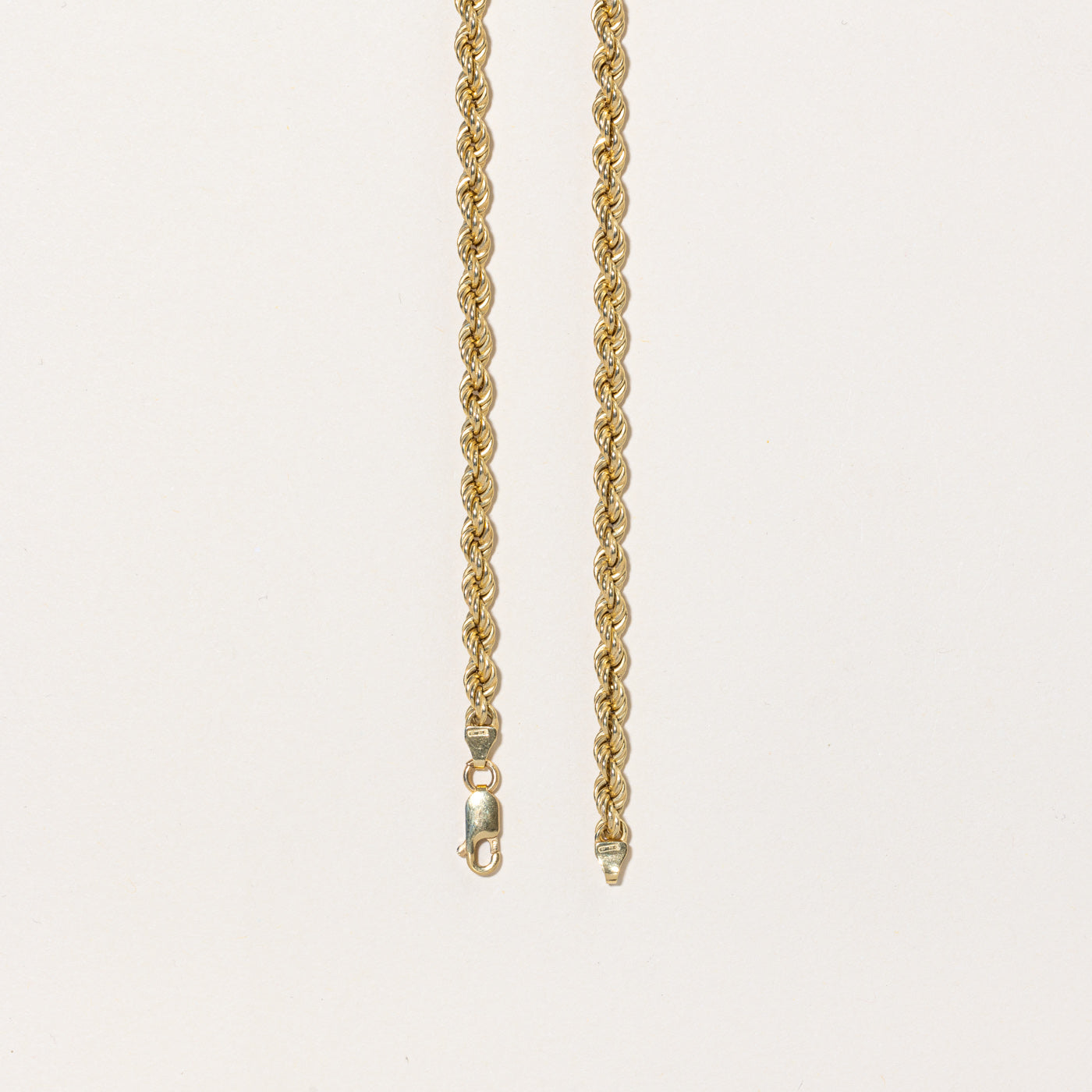 18k Yellow Gold Rope Chain | 28" |