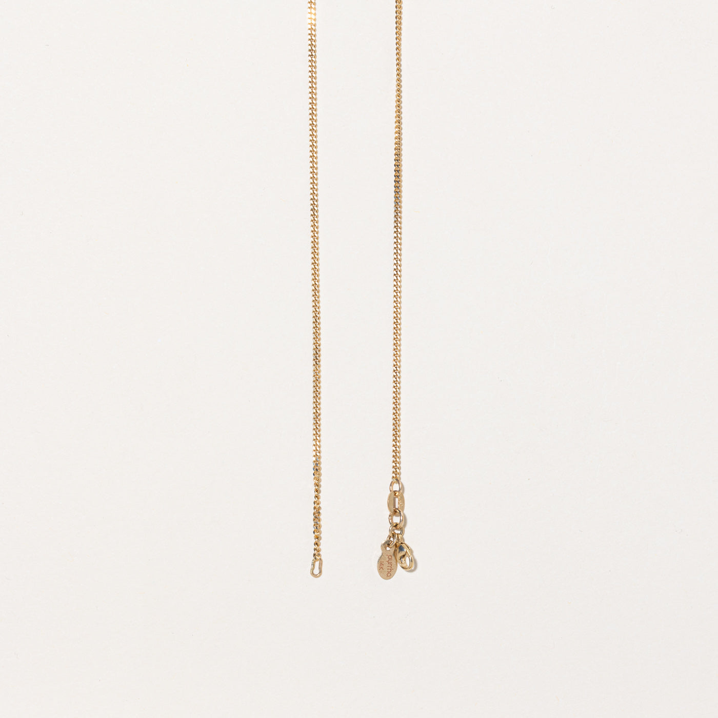14k Yellow Gold Elephant Pendant Necklace | 24" |
