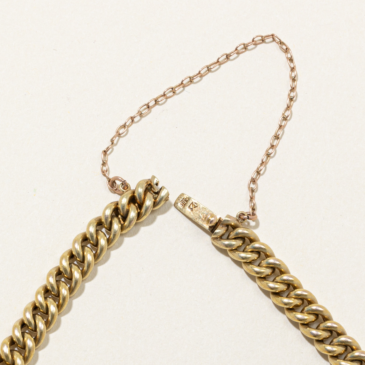 14k Yellow Gold & Pearl Bracelet | 8" |