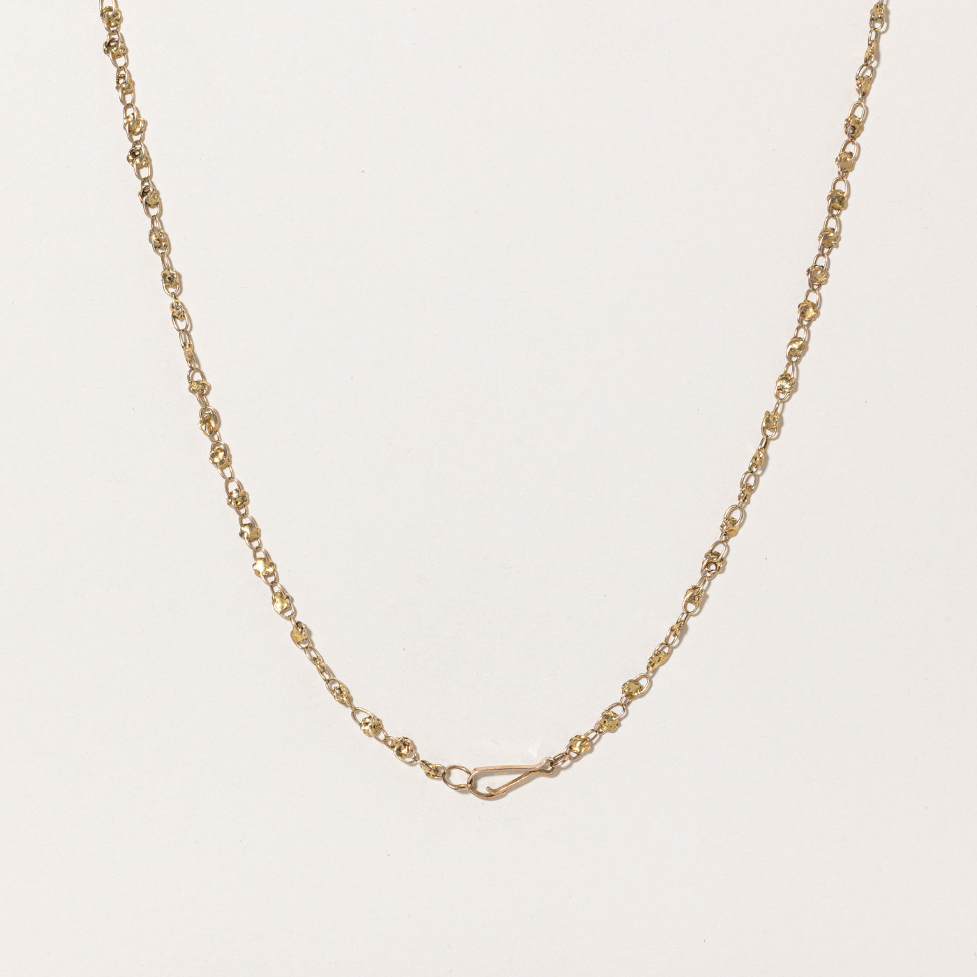 12k Yellow Gold Nugget Chain | 23" |