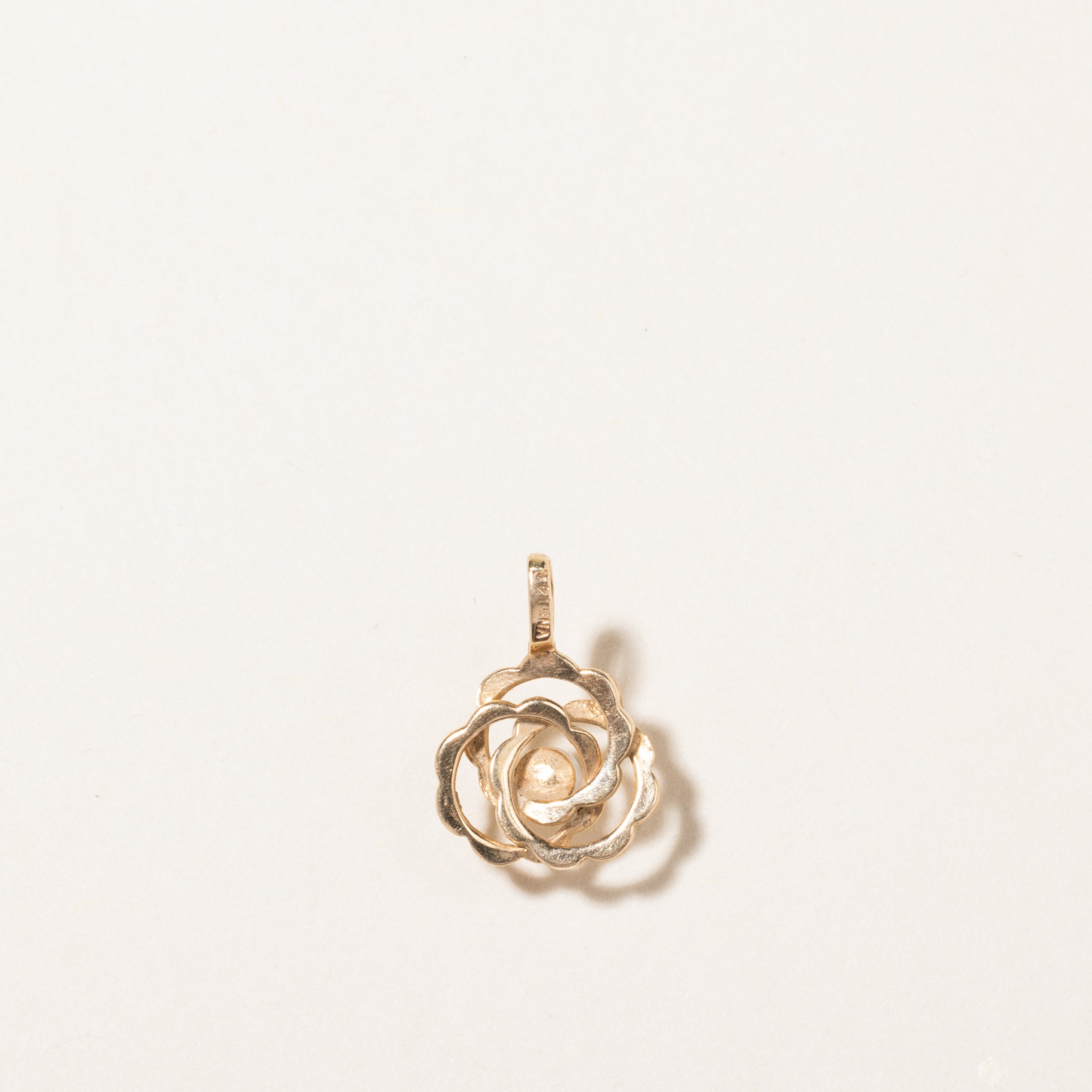Pendentif Fleur de Perle | 3,30 mm