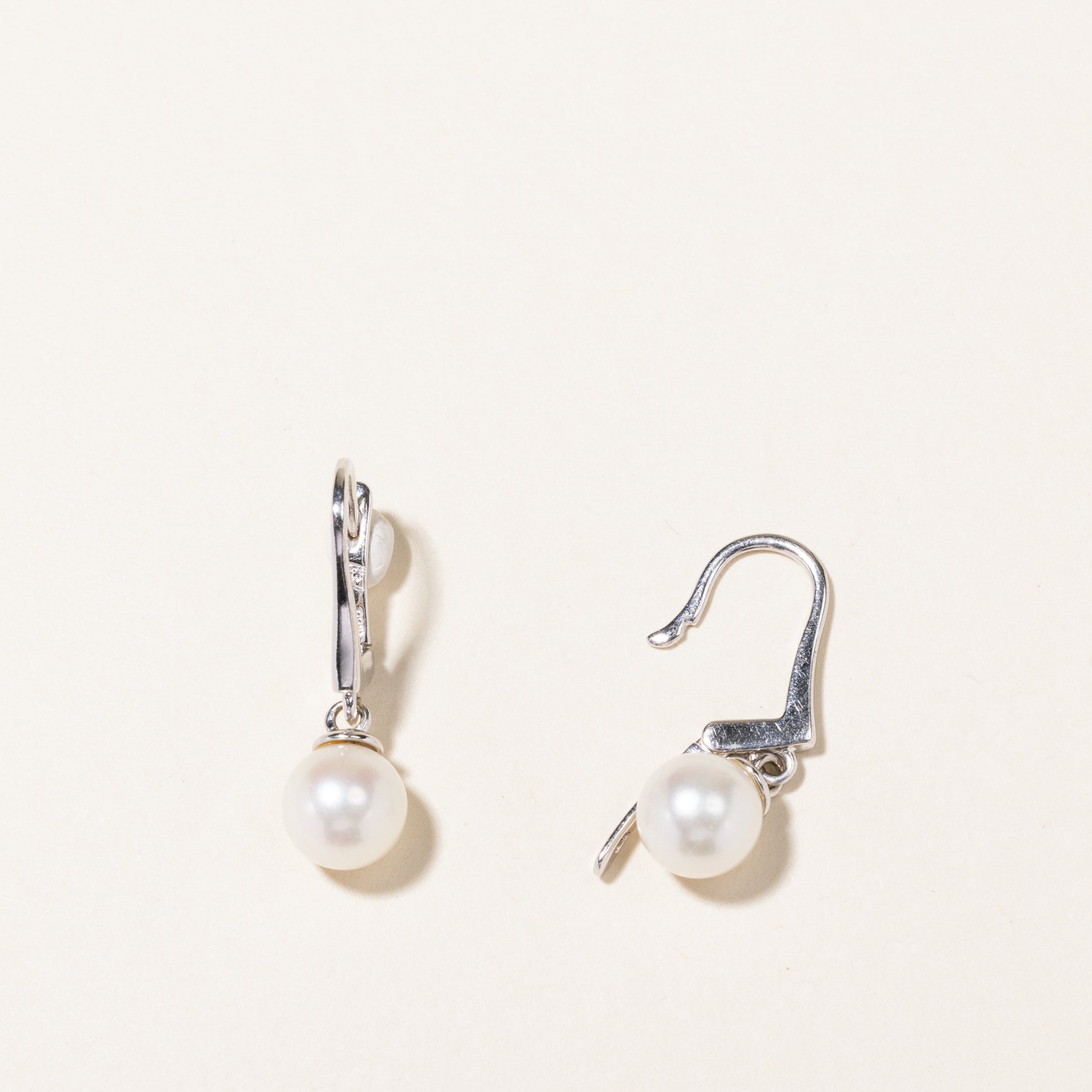 Pearl Drop Earrings | 6.90mm