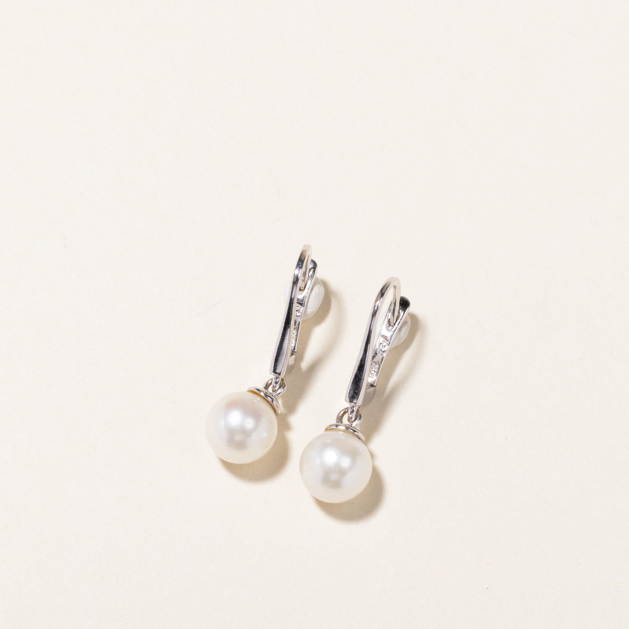 Pearl Drop Earrings | 6.90mm