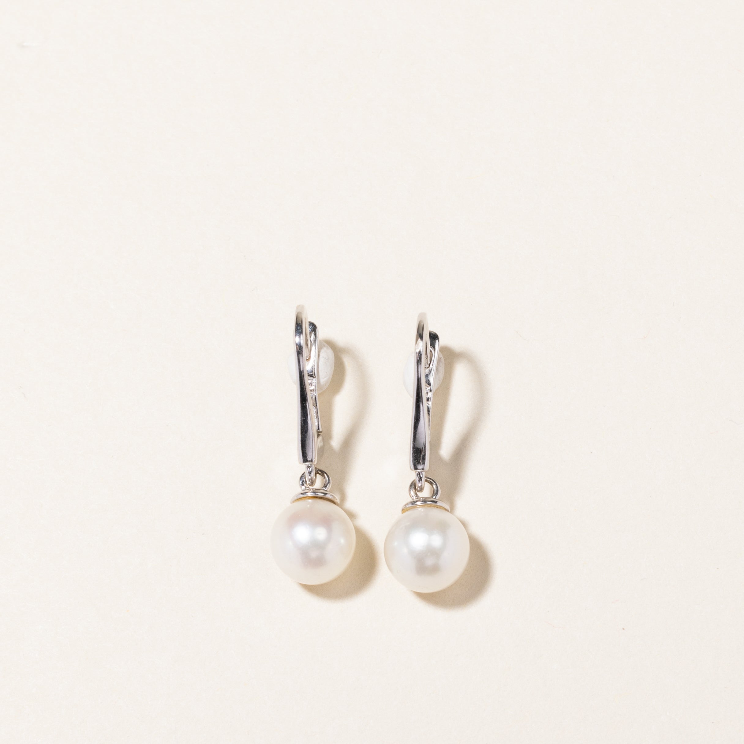 Pearl Drop Earrings | 6.90mm