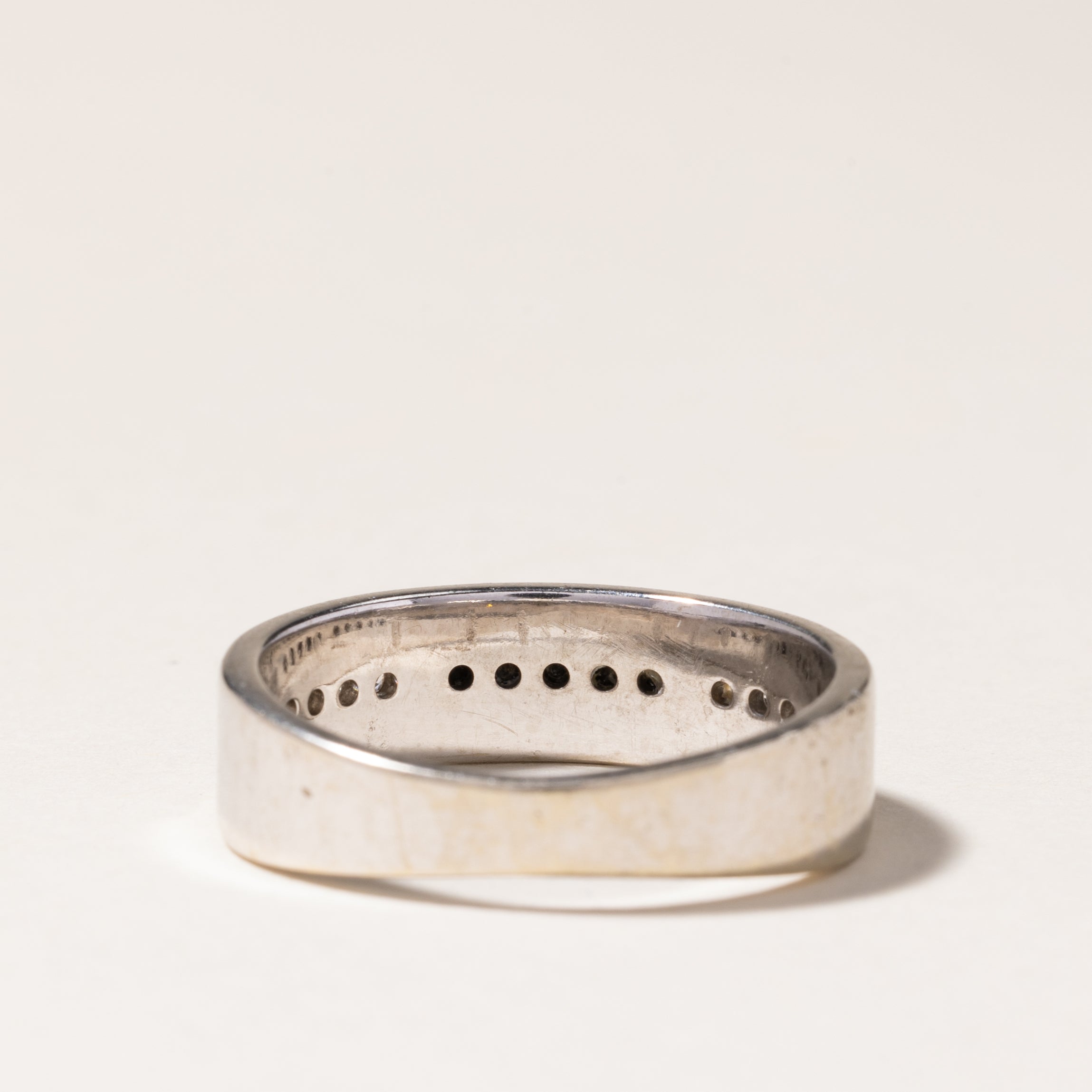 Black & White Diamond Band | 0.30ctw, 0.125ctw | SZ 9.75